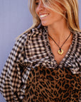 Camisa castanha