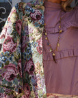 Casaco Flores Vintage