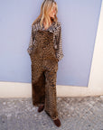 Jardineiras Leopard Print