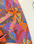 Saia Pareô Estampada comprida