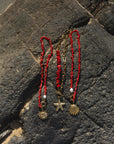 Colar Coral stone