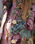 Casaco Flores Vintage