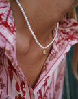 Fio de pérolas com Brilhante OU com Coração