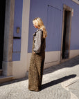 Jardineiras Leopard Print