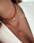 Colar Red Lucky Charm
