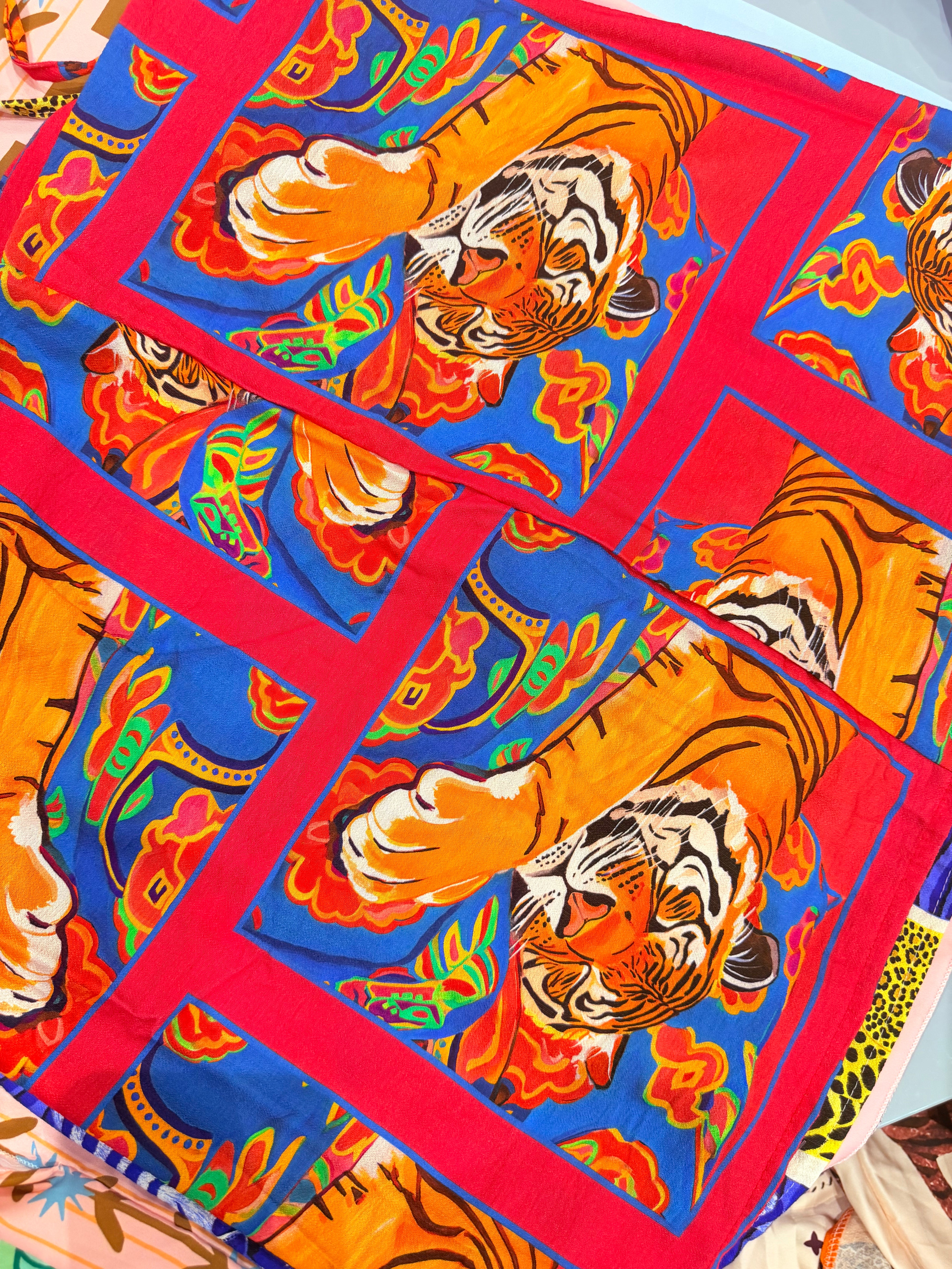 Saia Pareô Estampada curta