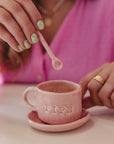 Pipe mug expresso pink