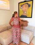 Conjunto concha salmão