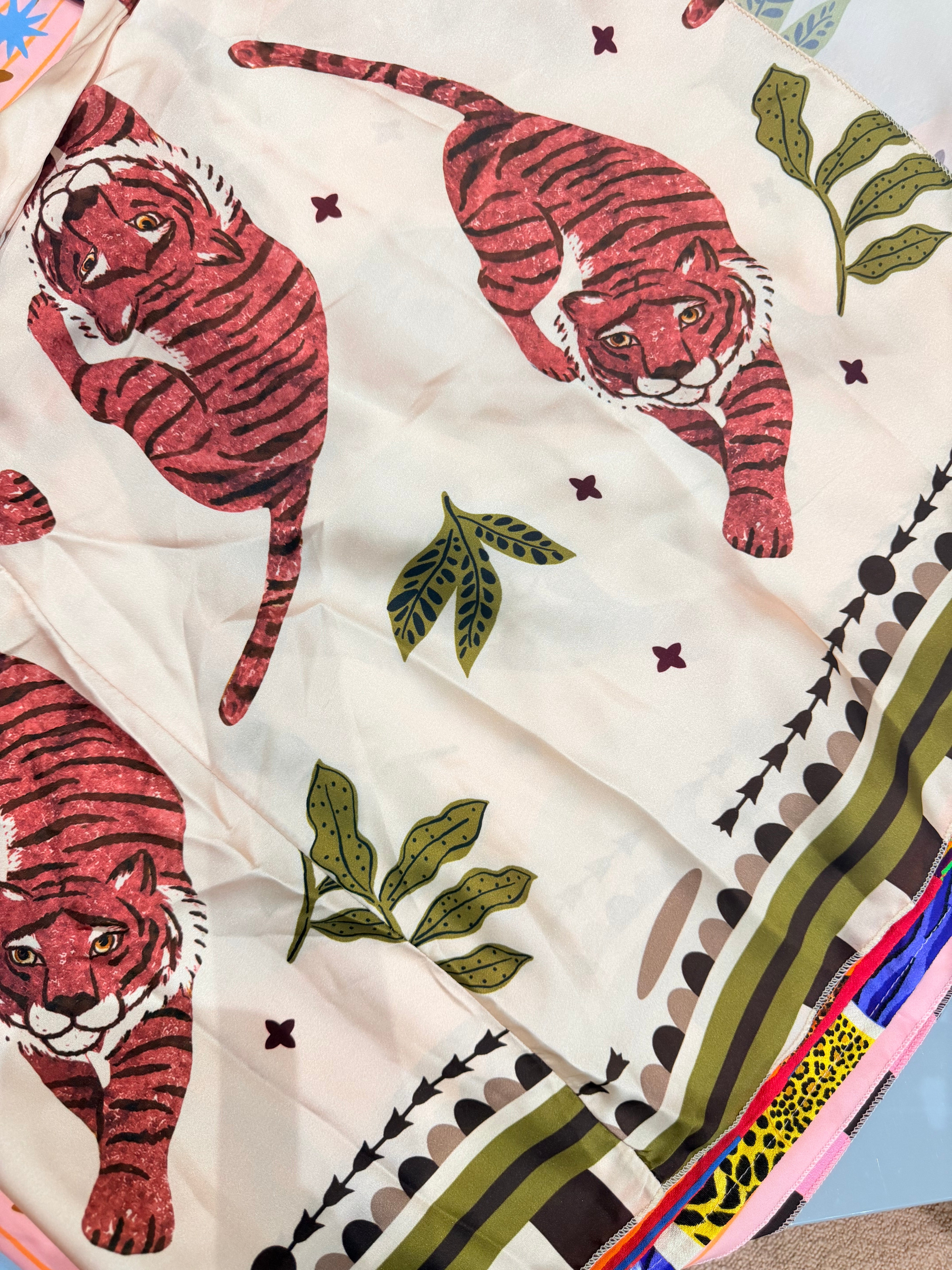Saia Pareô Estampada curta